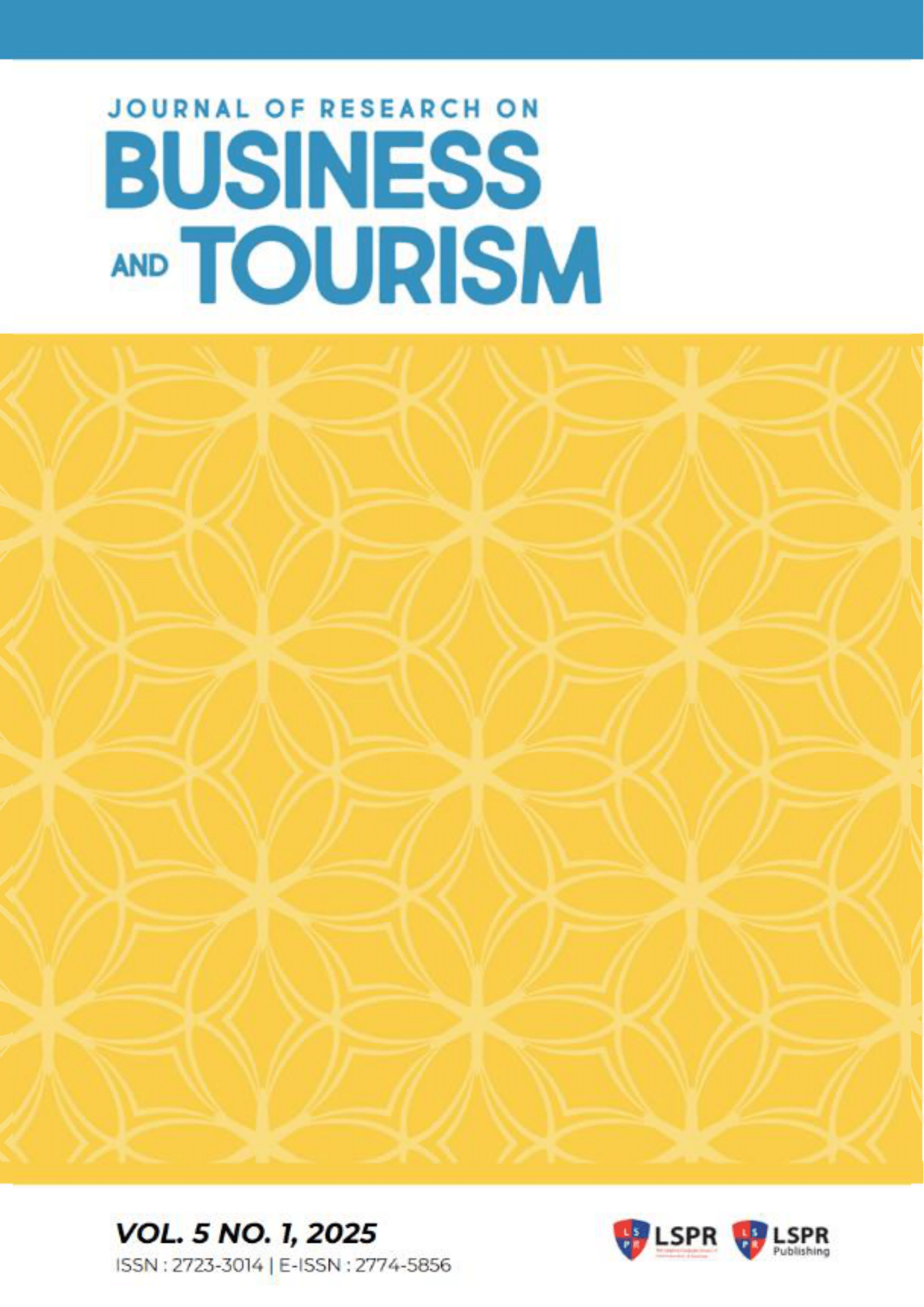 View Vol. 5 No. 1 (2025): Journal of Research on Business and Tourism